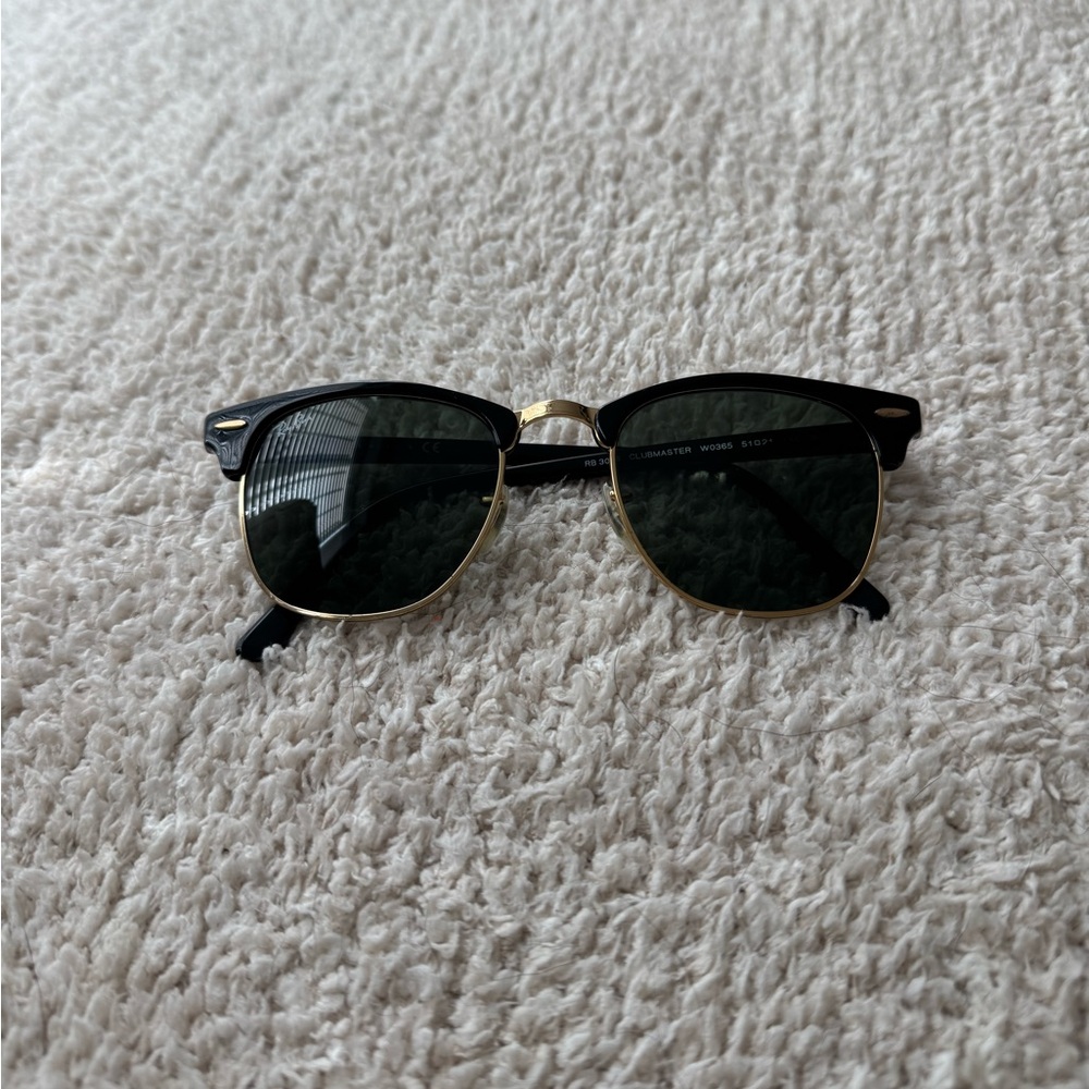 RayBan Black Clubmaster Sunglasses